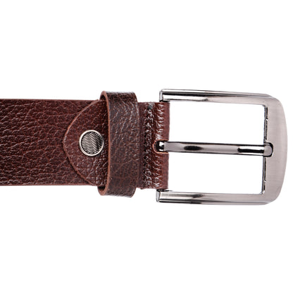 Mens Leather Belt 40mm Buff