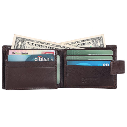 Pebble Texture 12 Card Billfold Wallet #1074