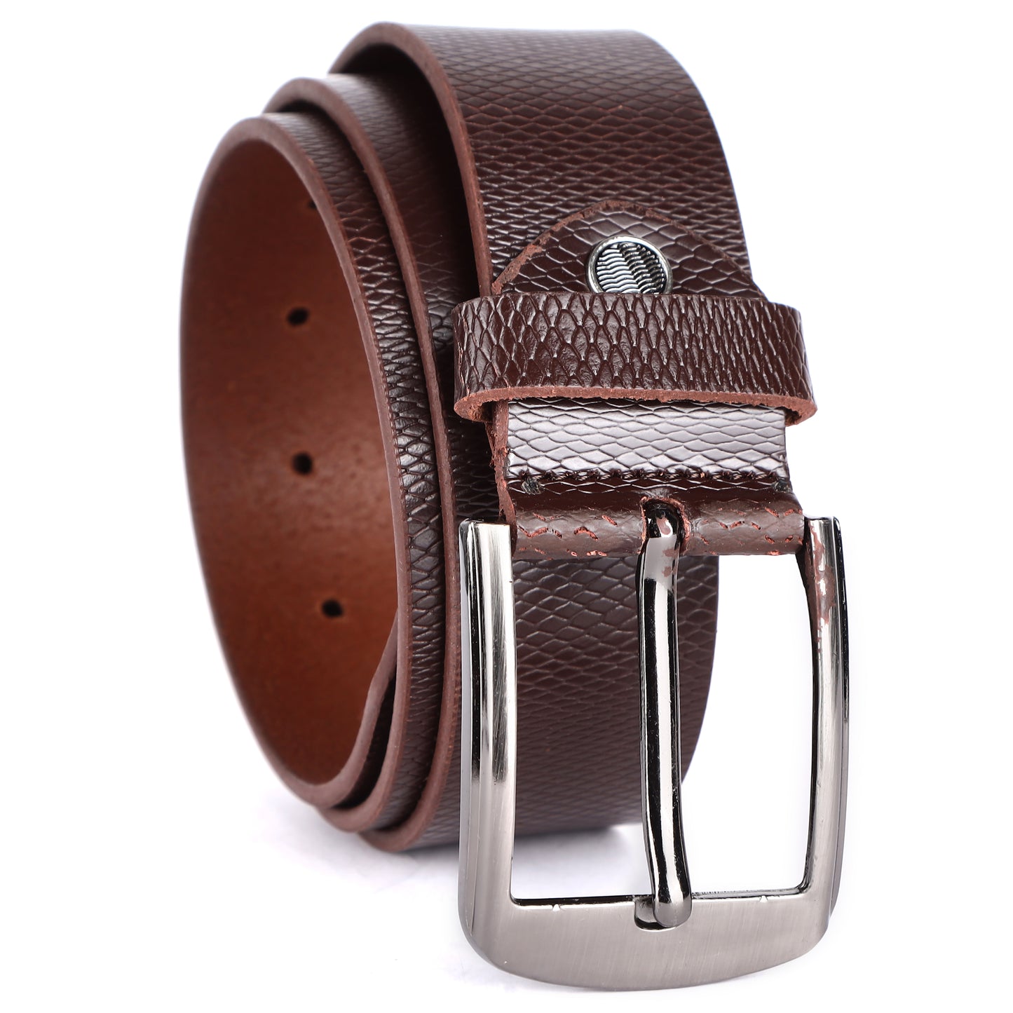 Men’s Leather Belt 40mm Snake