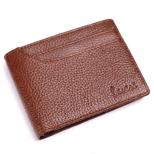 Pebble Texture 14 Card Billfold Coin Pocket Wallet #4094