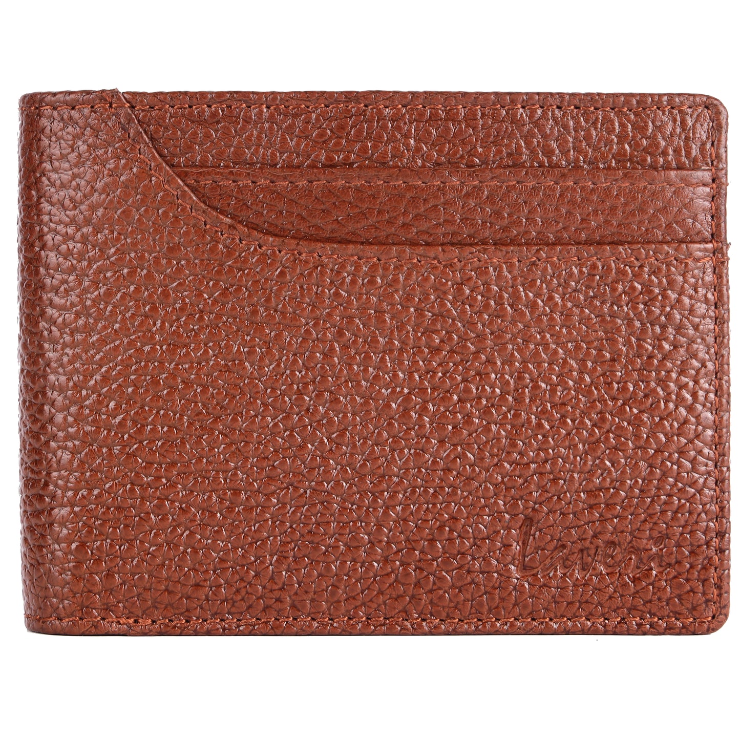 Pebble Texture 18 Card Billfold Wallet #4094