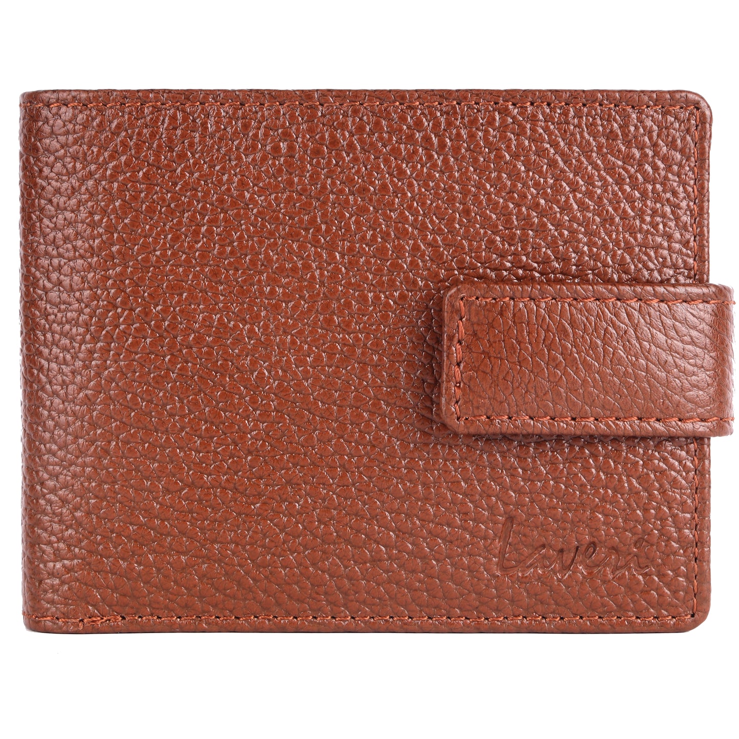 Pebble Texture 16 Card Billfold Wallet Loop #1001CC