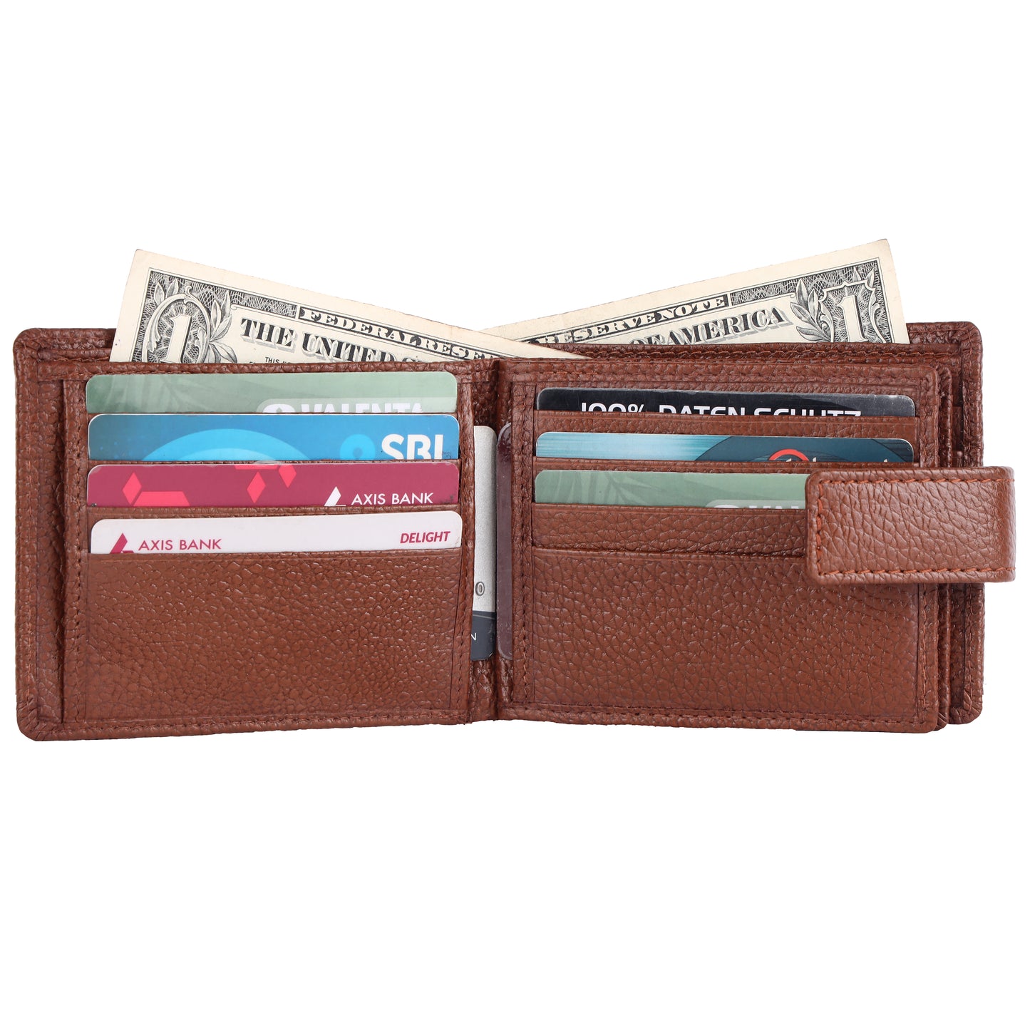 Pebble Texture 20 Card Billfold Wallet #983