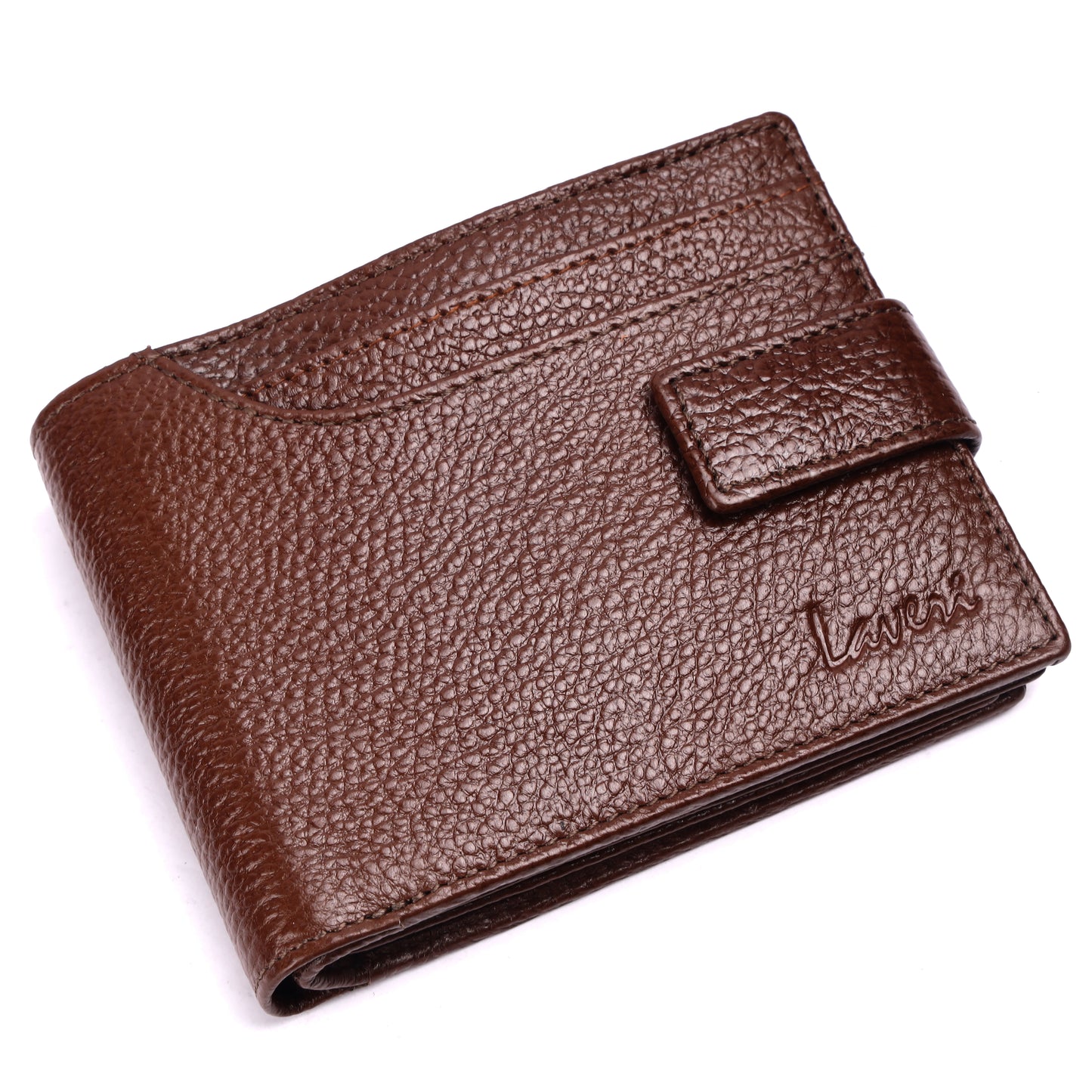 Pebble Texture 24 Card Billfold Wallet Loop #1244CC