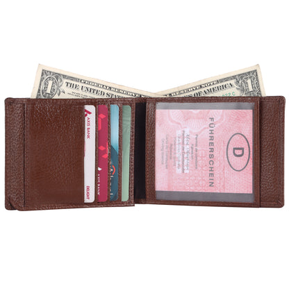 Pebble Texture 20 Card Billfold Wallet # 1888