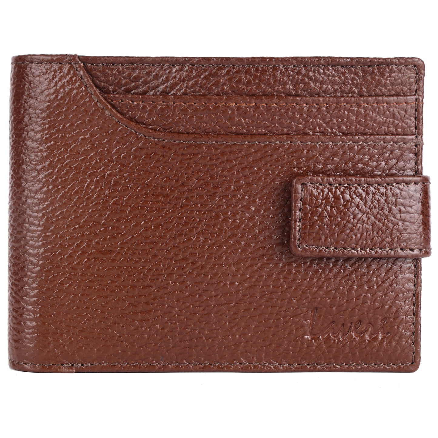 Pebble Texture 24 Card Billfold Wallet Loop #1244CC