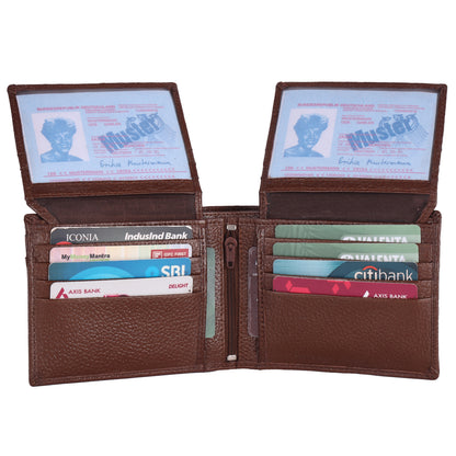 Pebble Texture 24 Card Billfold Wallet #1244