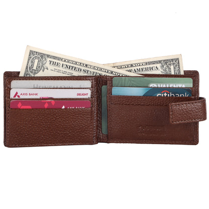 Pebble Texture 12 Card Billfold Wallet #1074