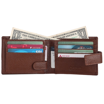 Pebble Texture 16 Card Billfold Wallet #1426