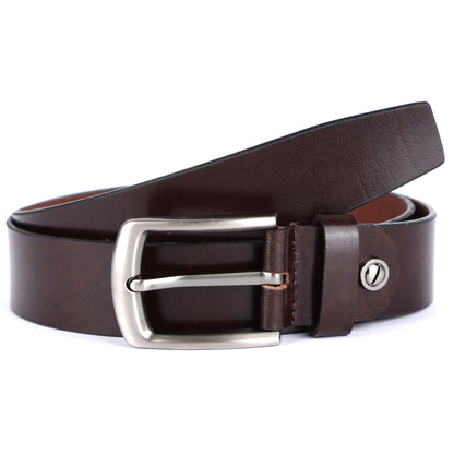 Mens Leather Belt 35mm Texas