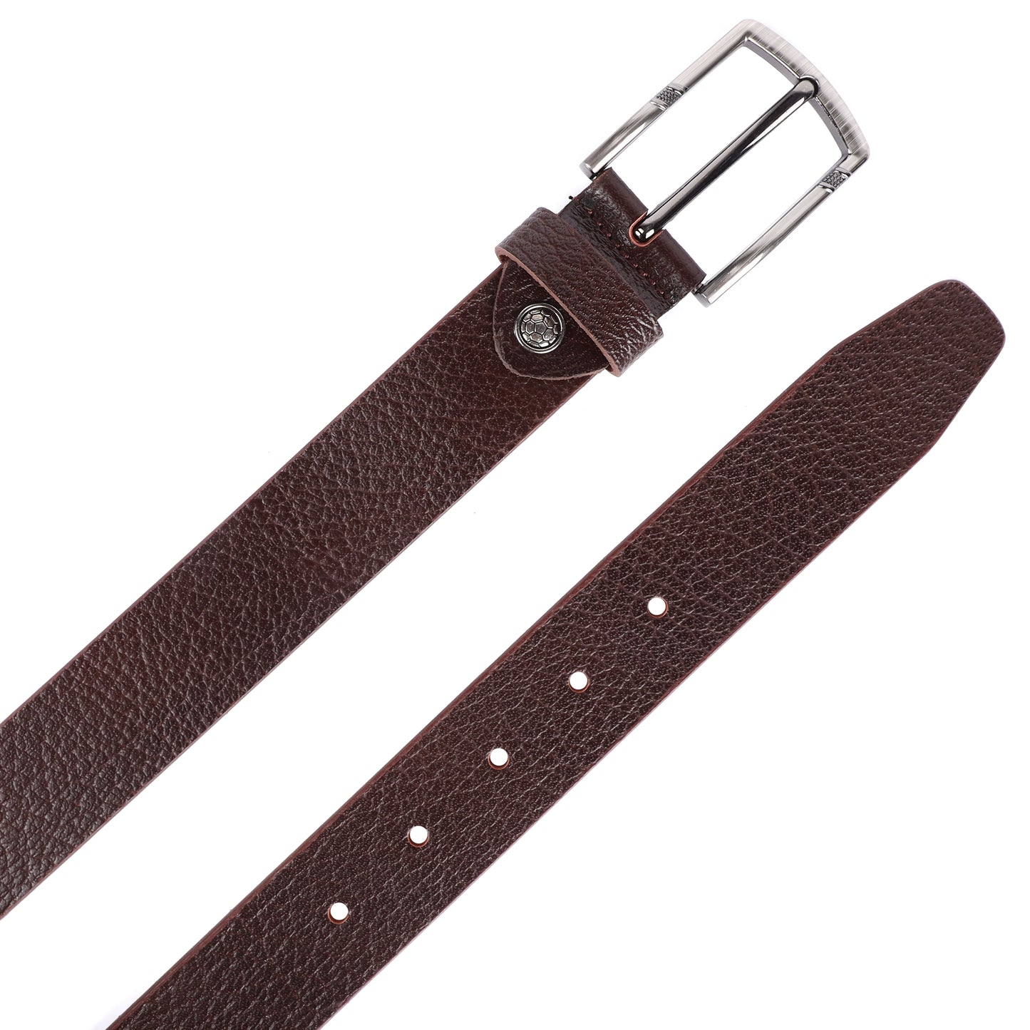 Mens Leather Belt 35mm Buff