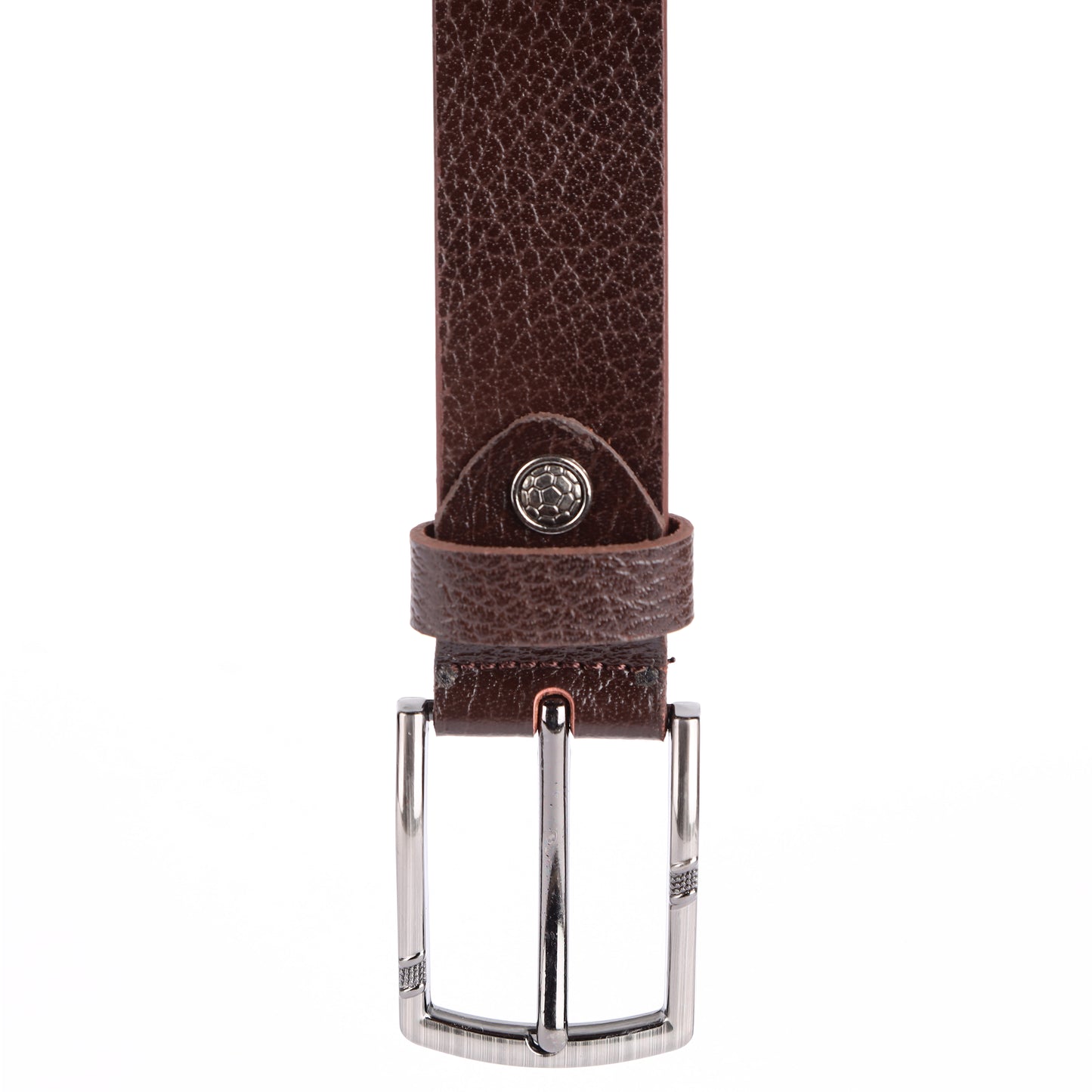 Mens Leather Belt 35mm Buff