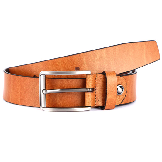 Nova Mens Leather Belt 35mm