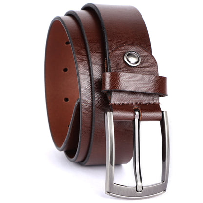 Mens Leather Belt 35mm Melony