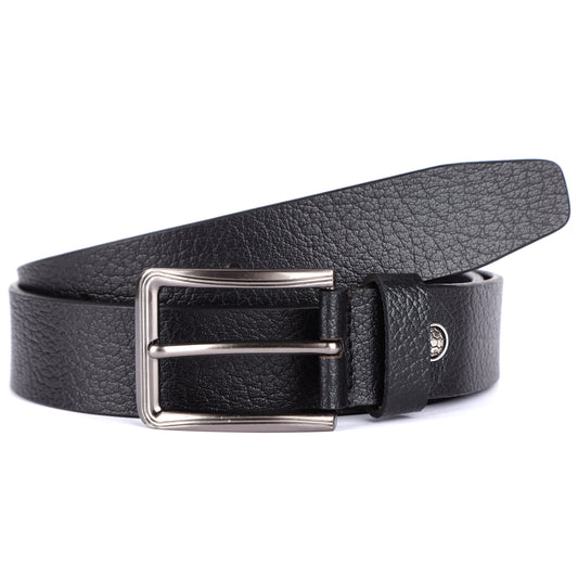 Mens Leather Belt 35mm Buff