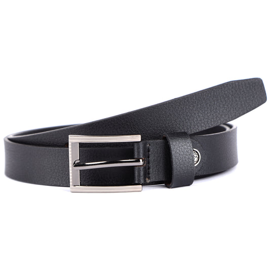 Unisex Leather Belt 25mm Buff