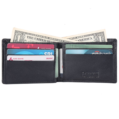 Pebble Texture 12 Card Billfold Wallet #1074