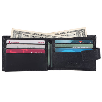 Pebble Texture 12 Card Billfold Wallet #1074