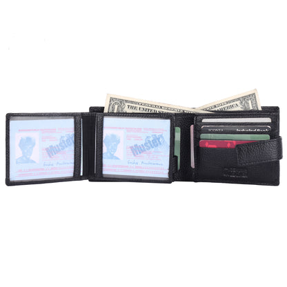 Pebble Texture 20 Card Billfold Wallet Loop #1013CC