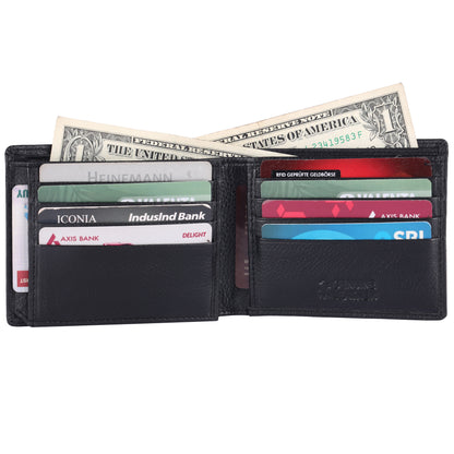 Pebble Texture 16 Card Billfold Wallet #1001CC