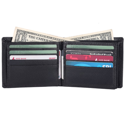 Pebble Texture 20 Card Billfold Wallet #983