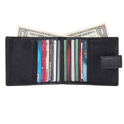 Pebble Texture 20 Card Billfold Wallet #1888