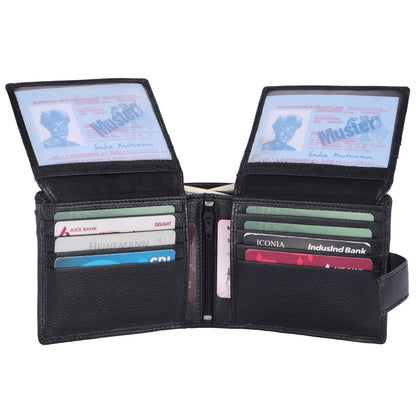 Pebble Texture 24 Card Billfold Wallet Loop #1244CC