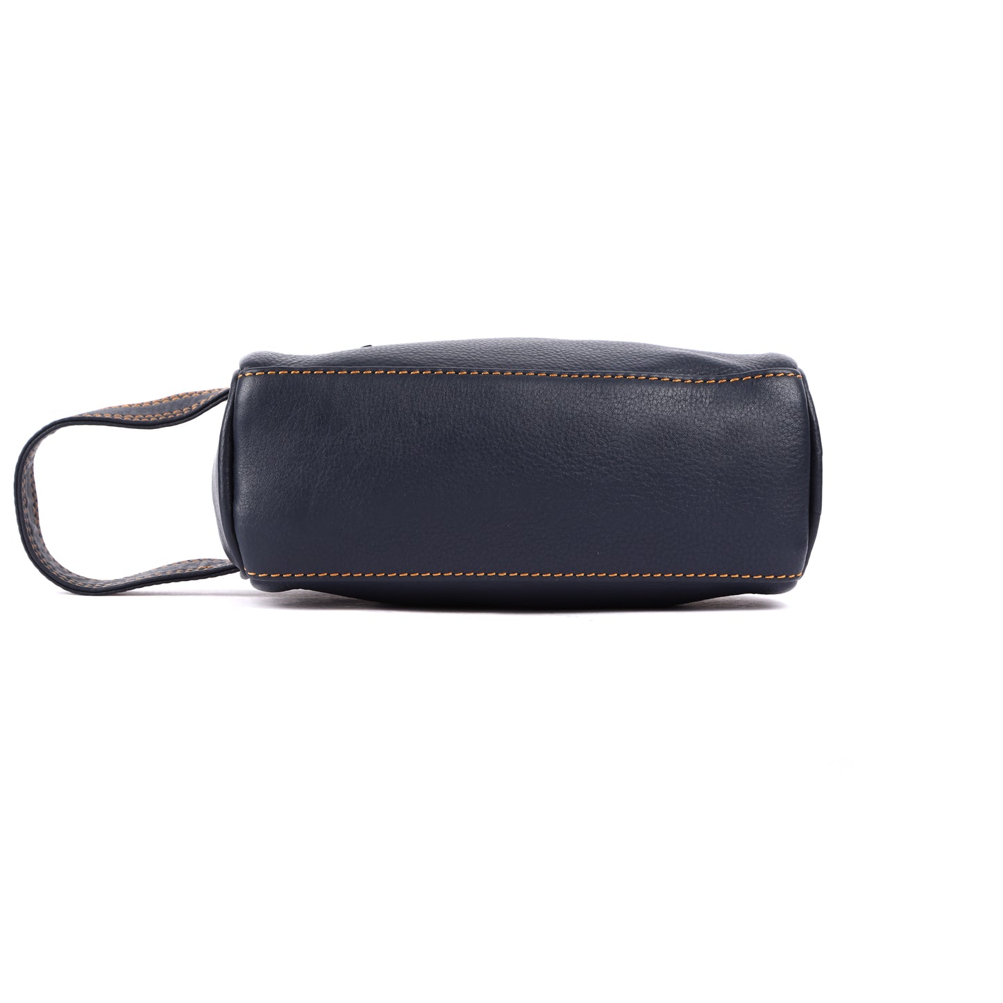 Hand Pouch, Wash Bag, Toiletry, Genuine Leather # 2694Z