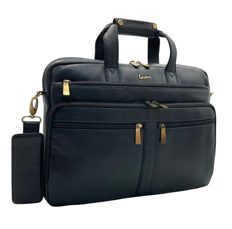 Explorer Premium Big Leather Laptop Bag #2888
