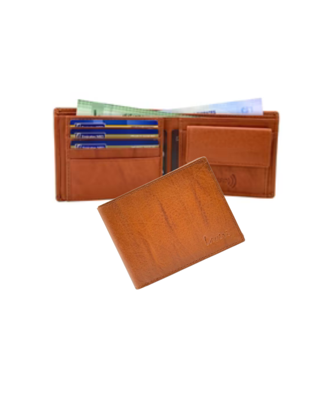 Shield Collection Bifold RFID Wallet # 1001C