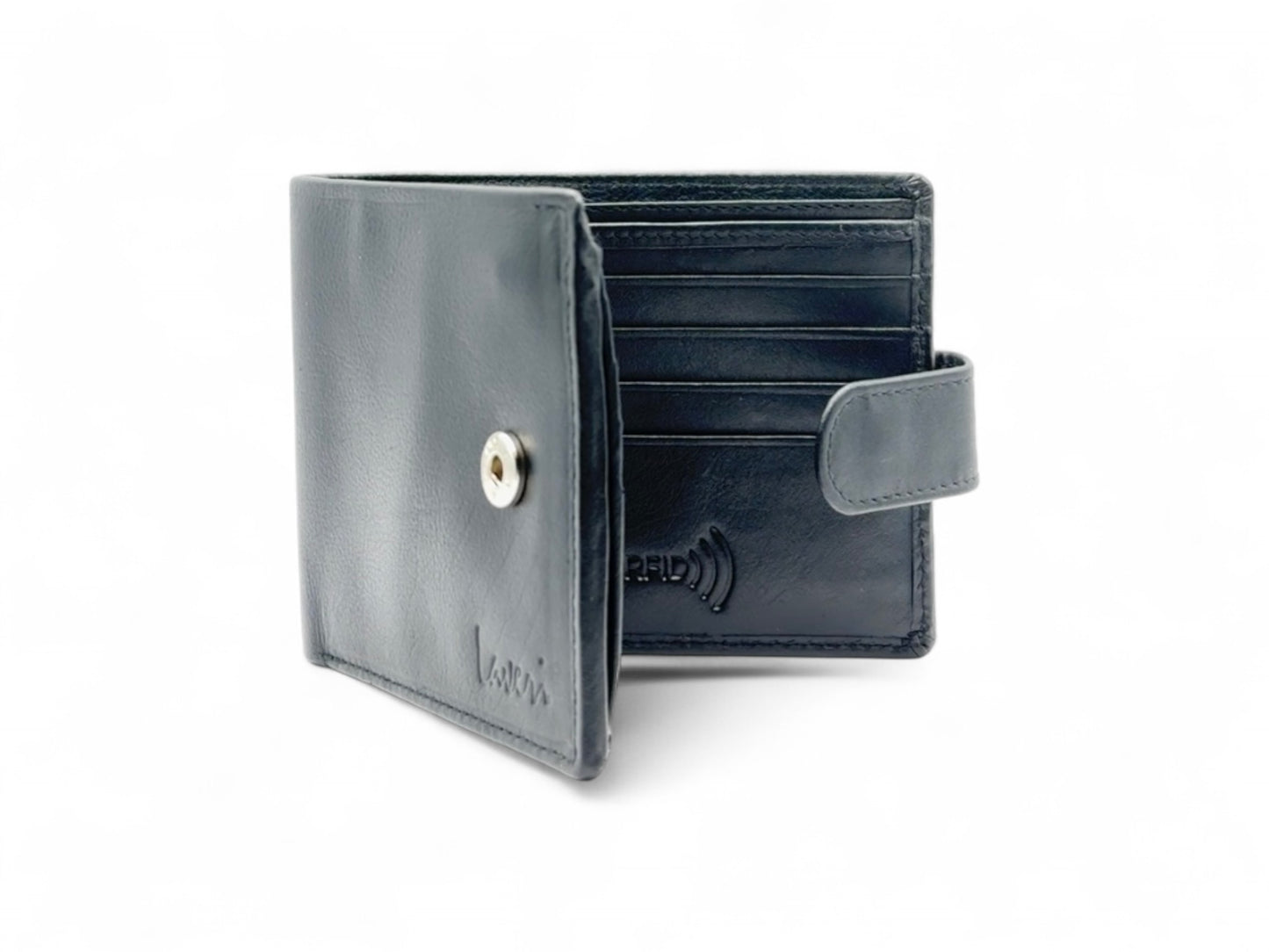 Smooth Premium 16 Card Billfold RFID Wallet With Loop #1001CC.L