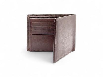 Smooth Premium 16 Card Billfold RFID Wallet with Coin Pocket #1001CP