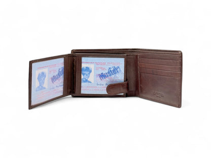 Smooth Premium 20 Card Billfold RFID Wallet #1013CC