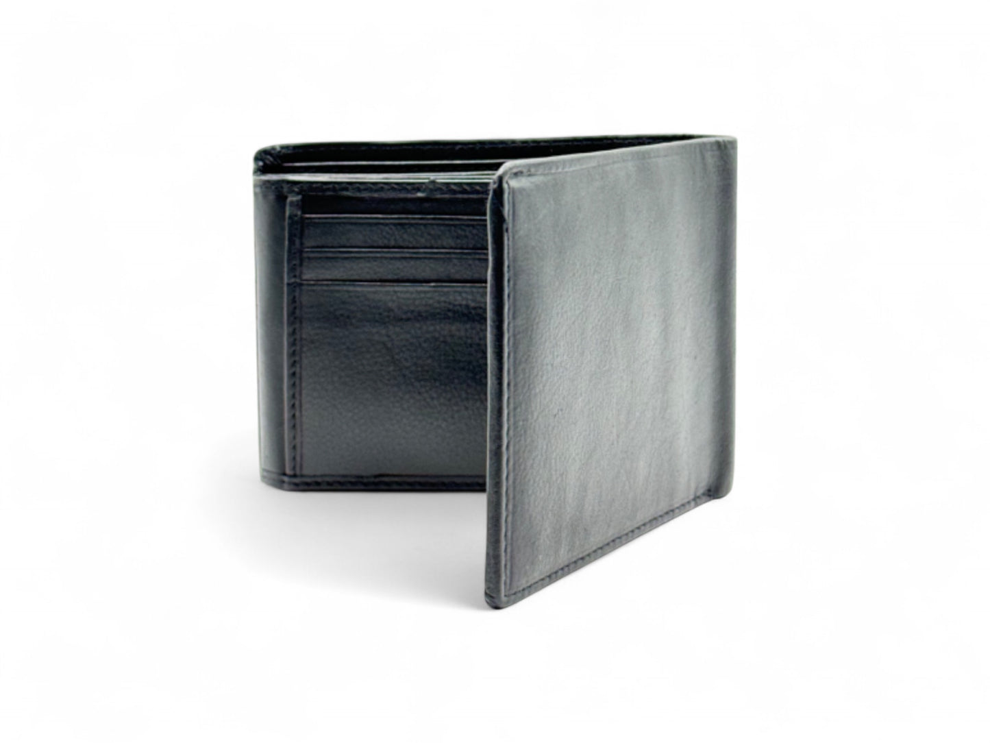 Smooth Premium 18 Card Billfold RFID Wallet with Coin Pocket #1013CP