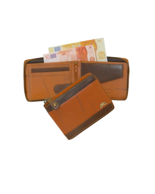 ZipVault 18 Card Full Zip Wallet Coin Pocket LOGO # 1013CZ