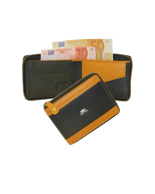 ZipVault 18 Card Full Zip Wallet Coin Pocket LOGO # 1013CZ