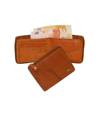 ZipVault 18 Card Full Zip Wallet Coin Pocket LOGO # 1013CZ