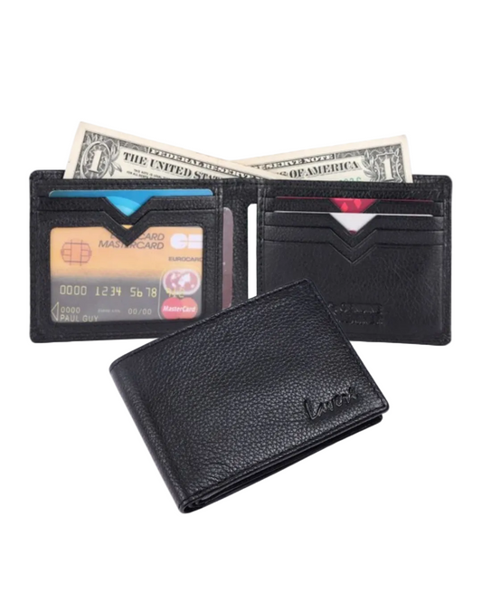 Pebble Texture Billfold Wallet # 1138