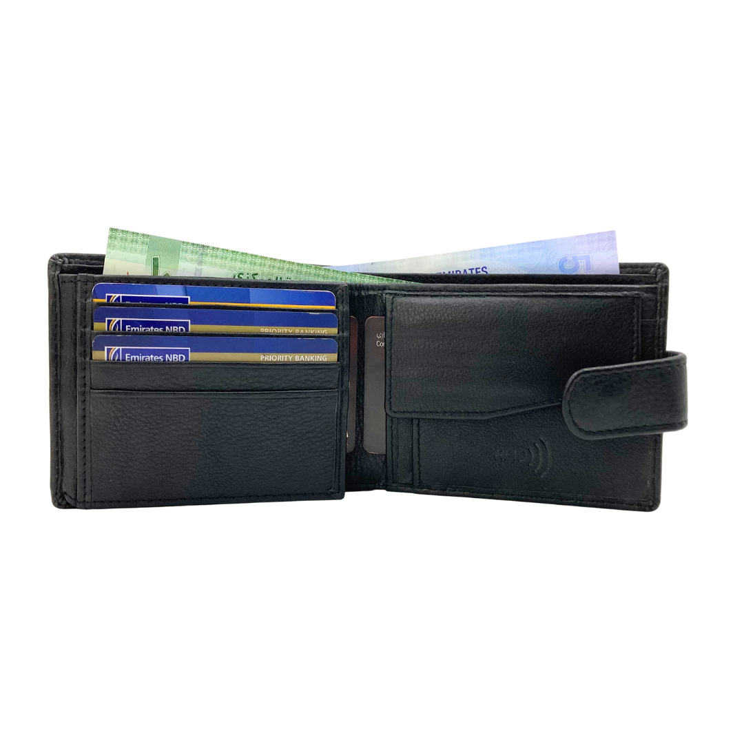 Shield Collection Bifold RFID Wallet # 1001CL