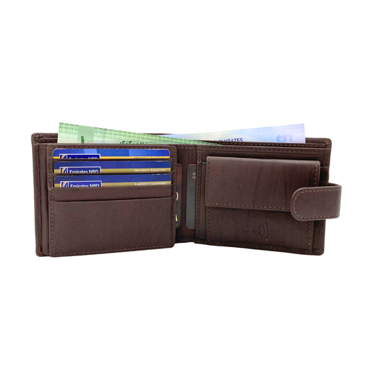 Shield Collection Bifold RFID Wallet # 1001CL