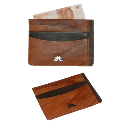 Slim Genuine Leather Special Credit Card Holder # 685N