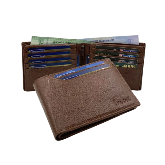 Pebble Texture 16 - 18 Card Billfold Wallet # 1244N/2