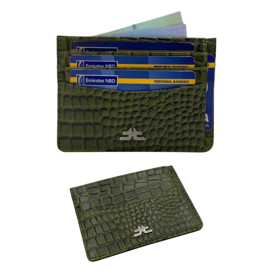 Slim Genuine Leather Special Credit Card Holder # 685N