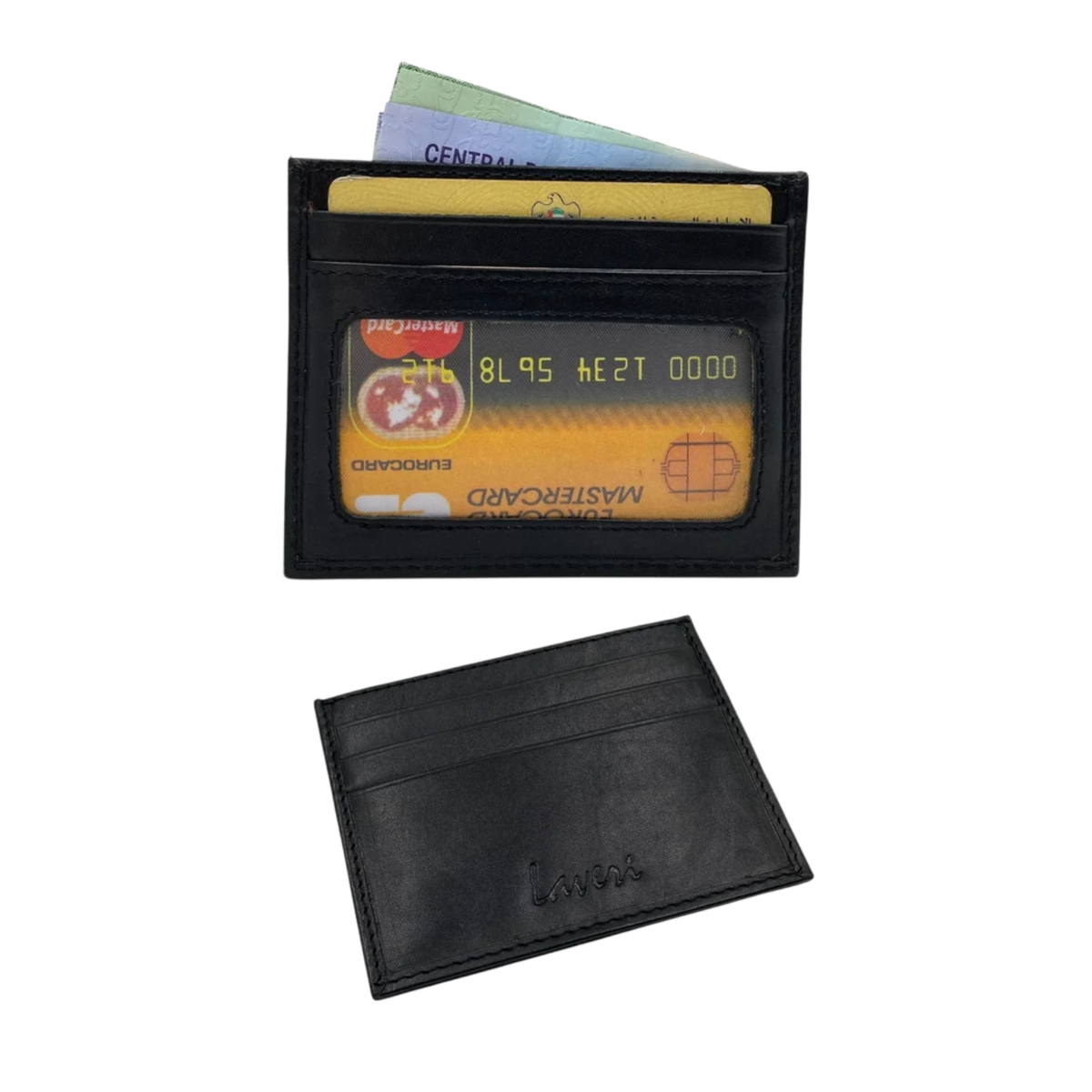 Super Slim Genuine Leather Card Wallet # 1066/3 PHOTO