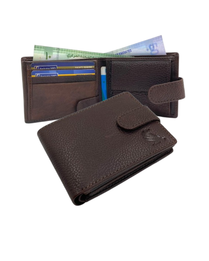 VacaPelle Billfold Genuine Leather Wallet # 1426CL