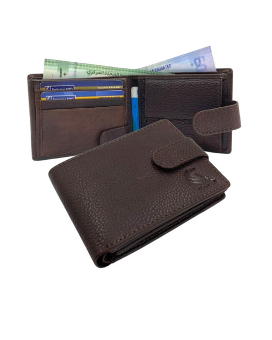 VacaPelle Billfold Genuine Leather Wallet # 1426CL
