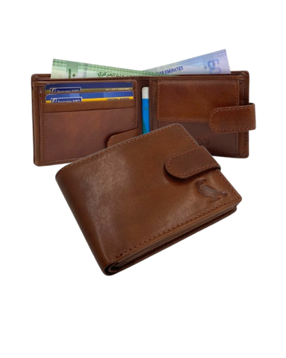 VacaPelle Billfold Genuine Leather Wallet # 1426CL