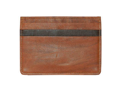 Slim Genuine Leather Special Credit Card Holder # 685N