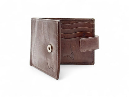 Smooth Premium 8 Card Billfold RFID Wallet|Loop #1608CC.L