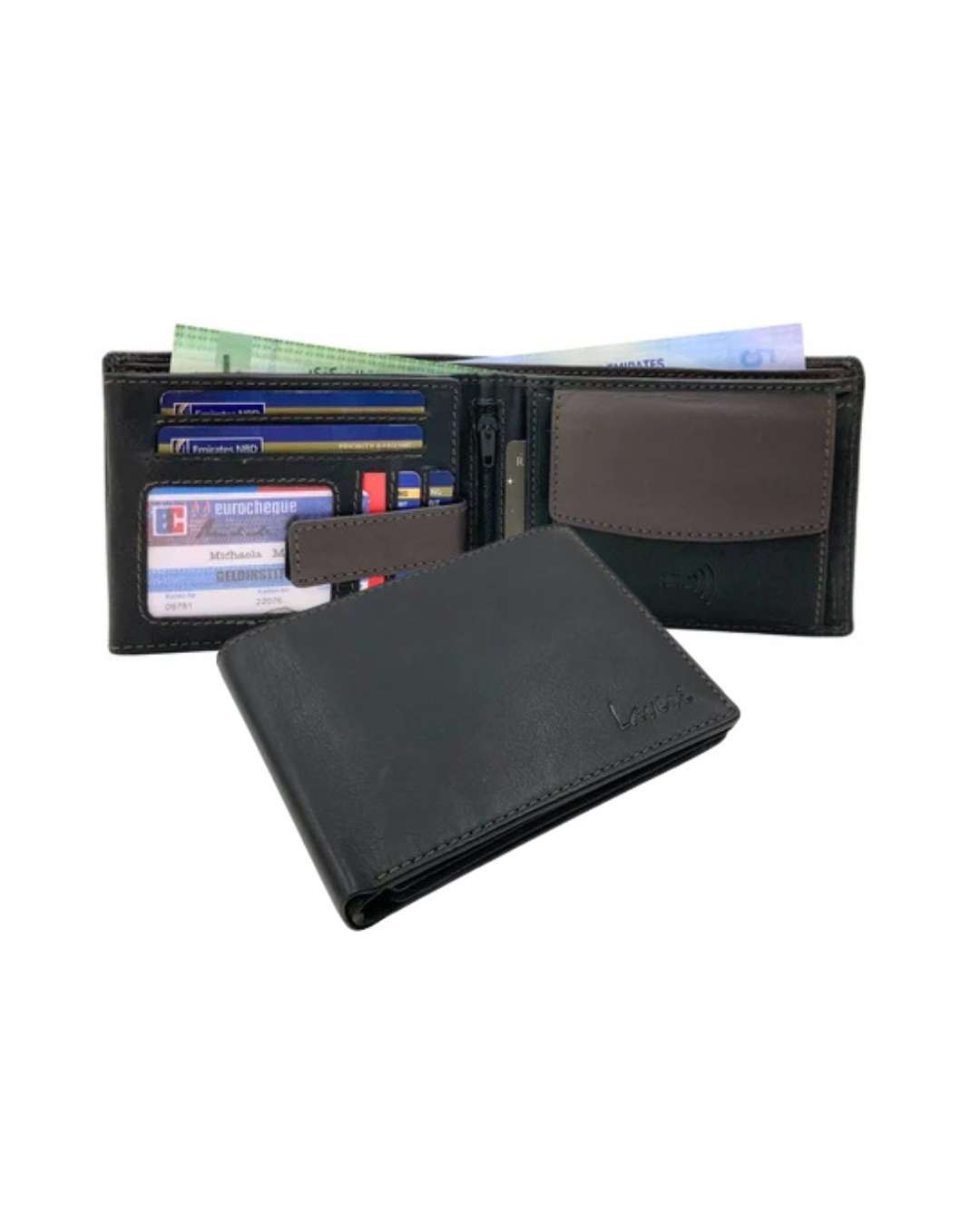 Shield Collection Bifold RFID Wallet # 1644